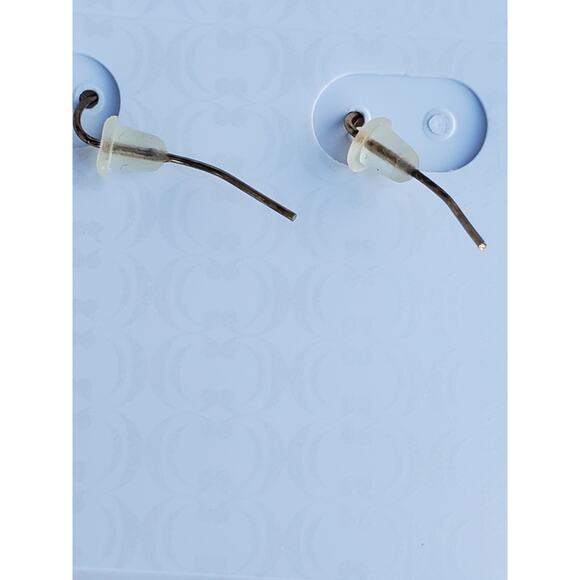 NWT Women's Gold-Tone Clover Snowflakes Earrings Necklace Set - Picture 8 of 8